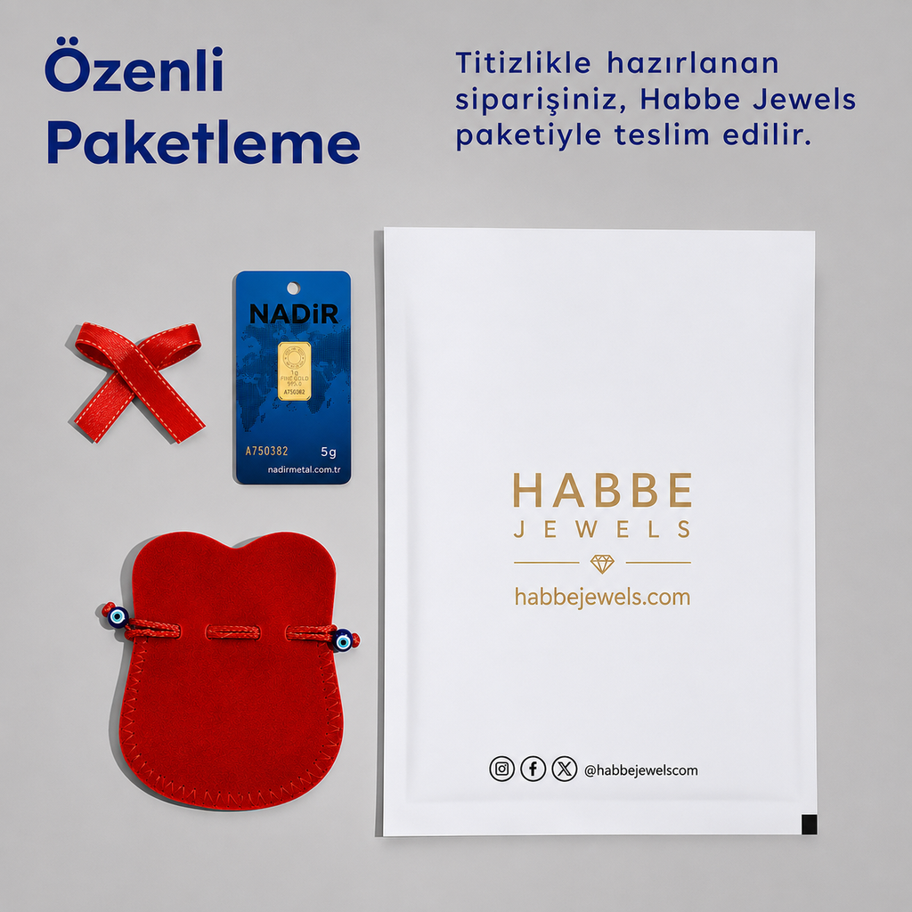 5 Gr Külçe Altın