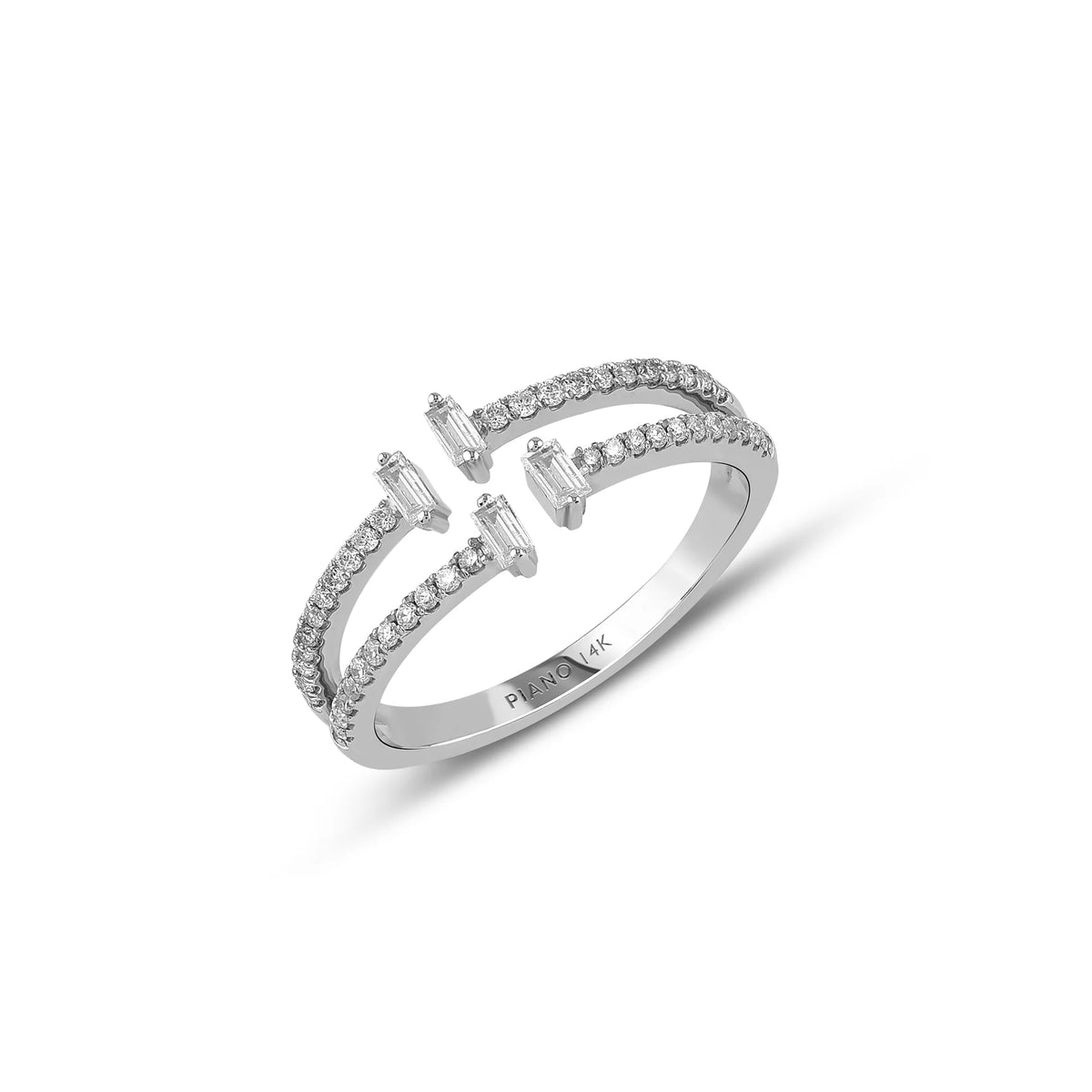 London Blue Taşlı 0.29 ct Pırlanta Yüzük