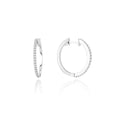 0.27 ct Pırlanta Halka Küpe