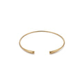 Sade Altın Cuff Bilezik