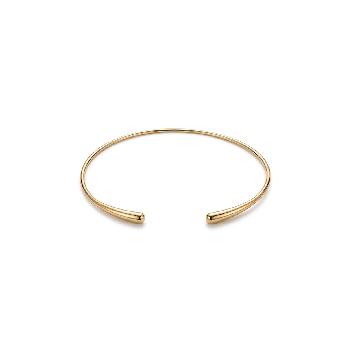 Sade Altın Cuff Bilezik
