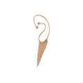 Art of Ear Sallantılı Dorika Zincir Püsküllü Tek Altın Küpe