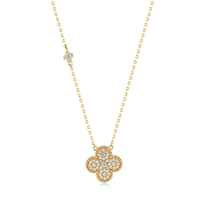 Royal Clover Altın Kolye
