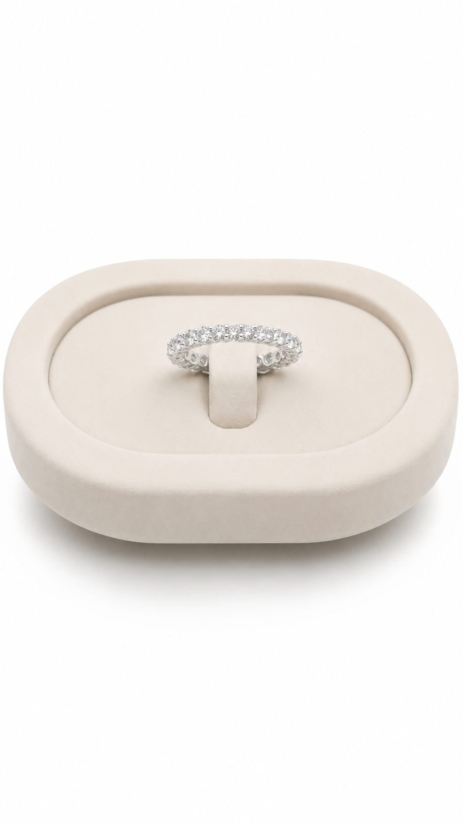 Swarovski Taşlı Tamtur Gümüş Yüzük