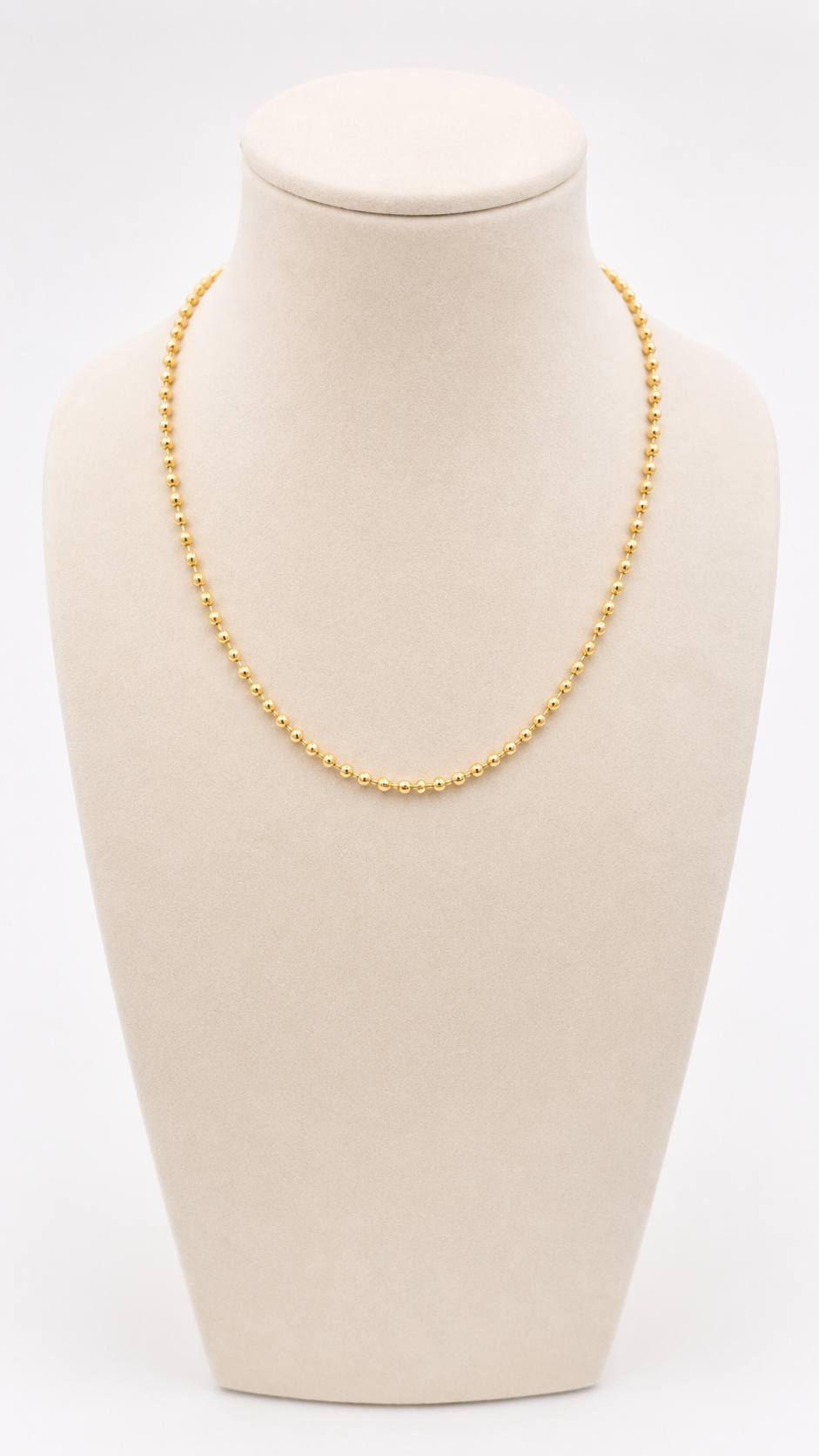 Choker TopTop Sarı Renk Gümüş Kolye