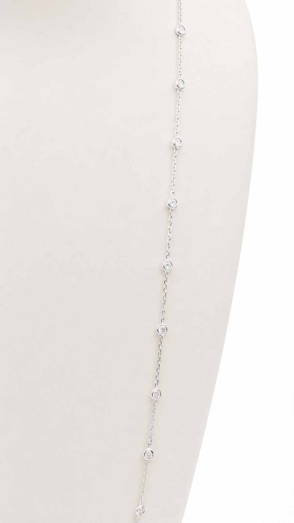 Swarovski Taşlı Gümüş Kolye